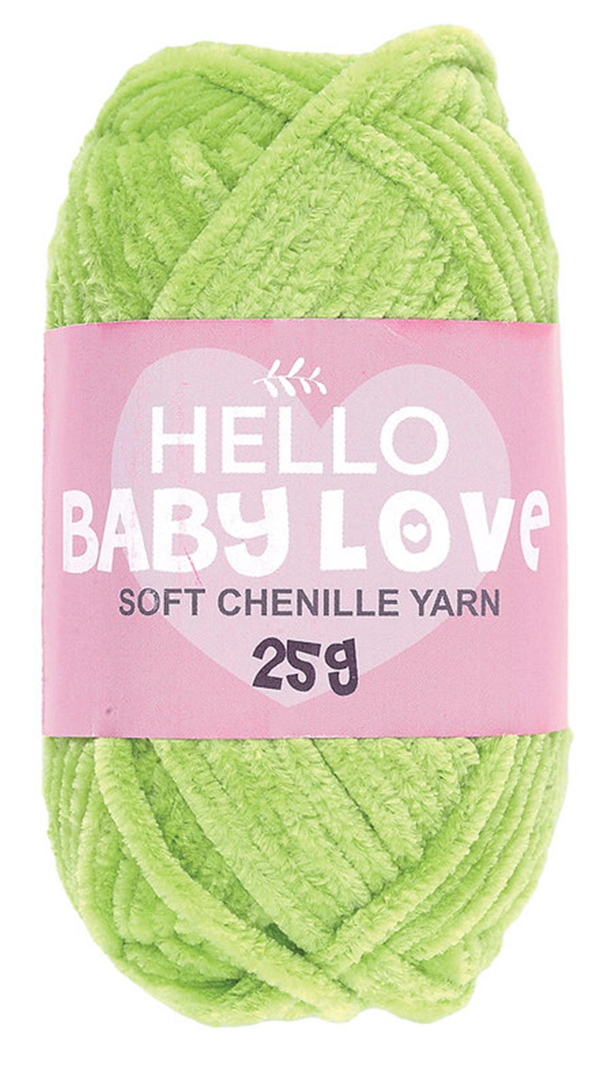 HELLO Baby Love Şönil İplik 25gr No::208