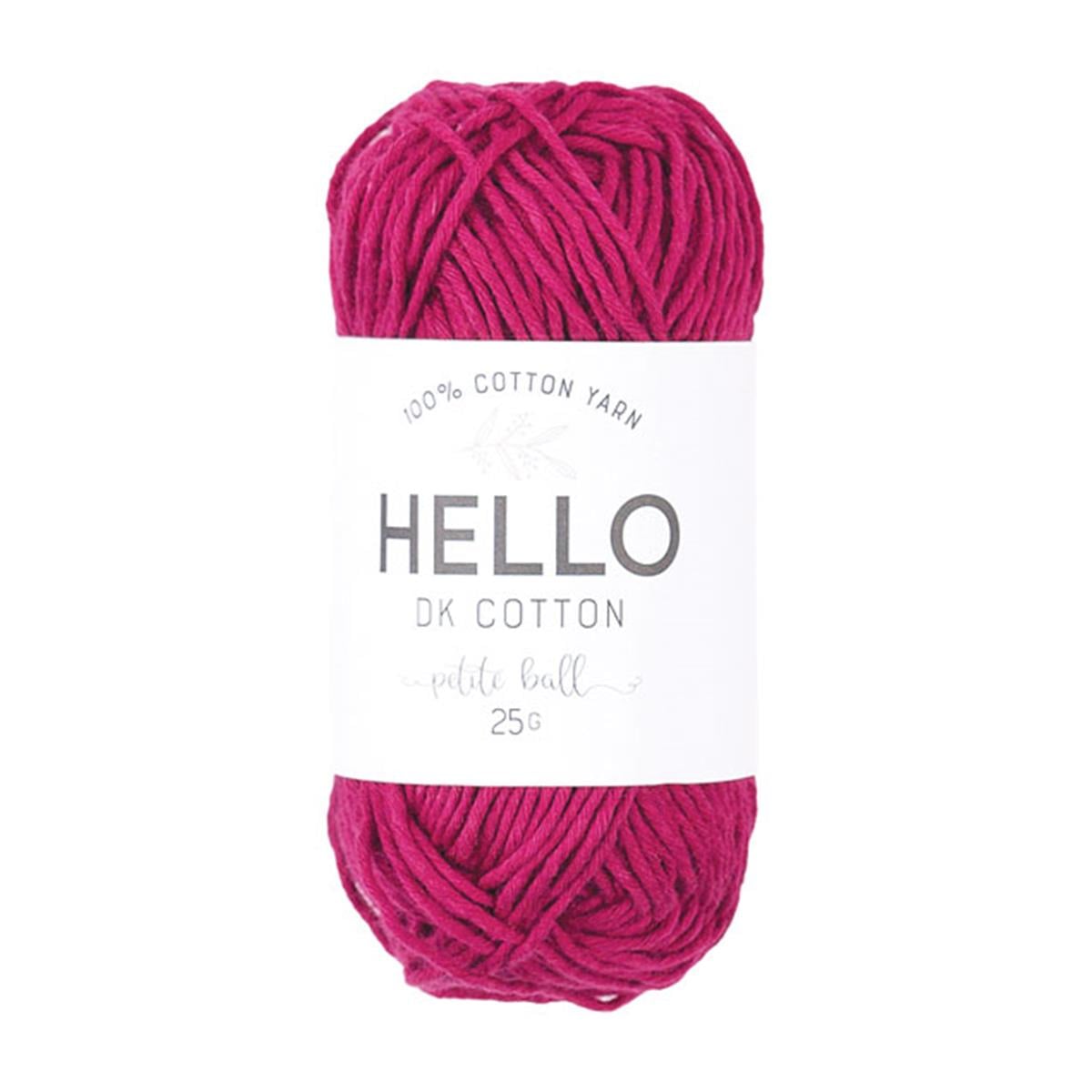 HELLO DK Pamuk Örgü İpliği 25gr No:107