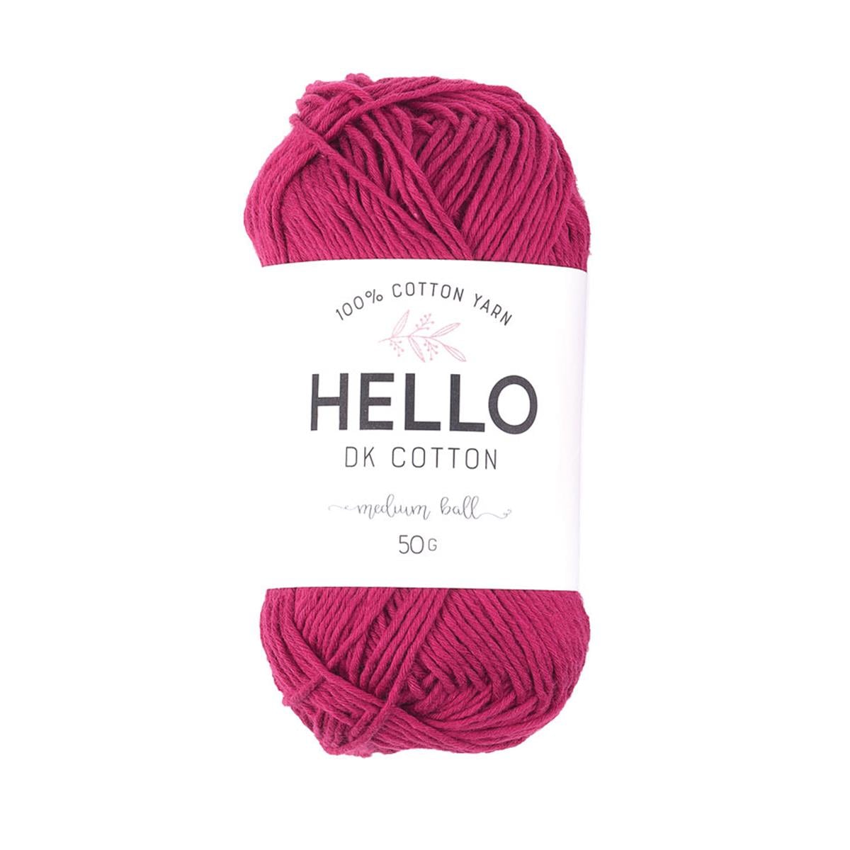 HELLO DK Pamuk Örgü İpliği 50gr No:107
