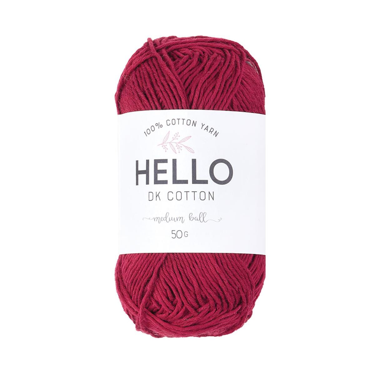 HELLO DK Pamuk Örgü İpliği 50gr No:116