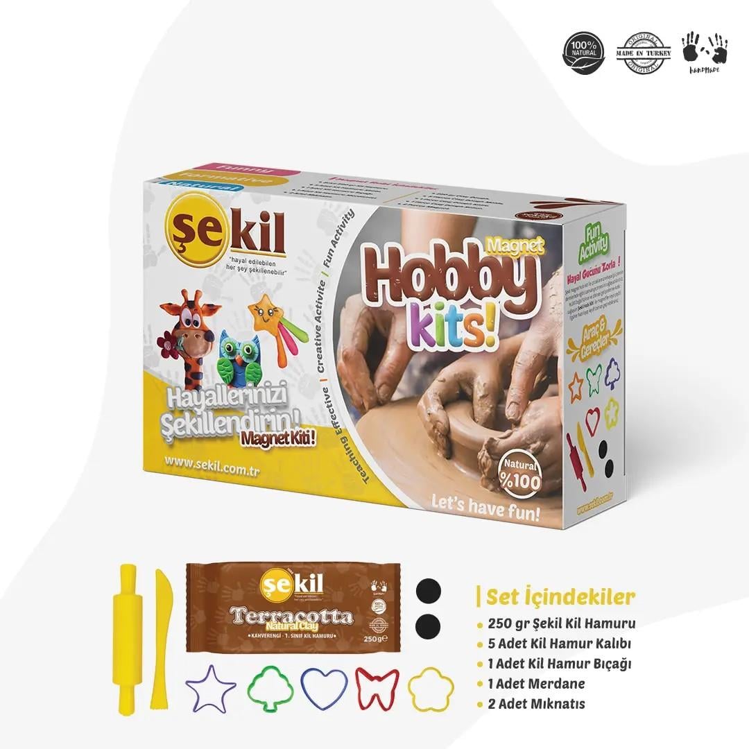 KİL HAMURLU MAGNET BOYAMA SETİ 