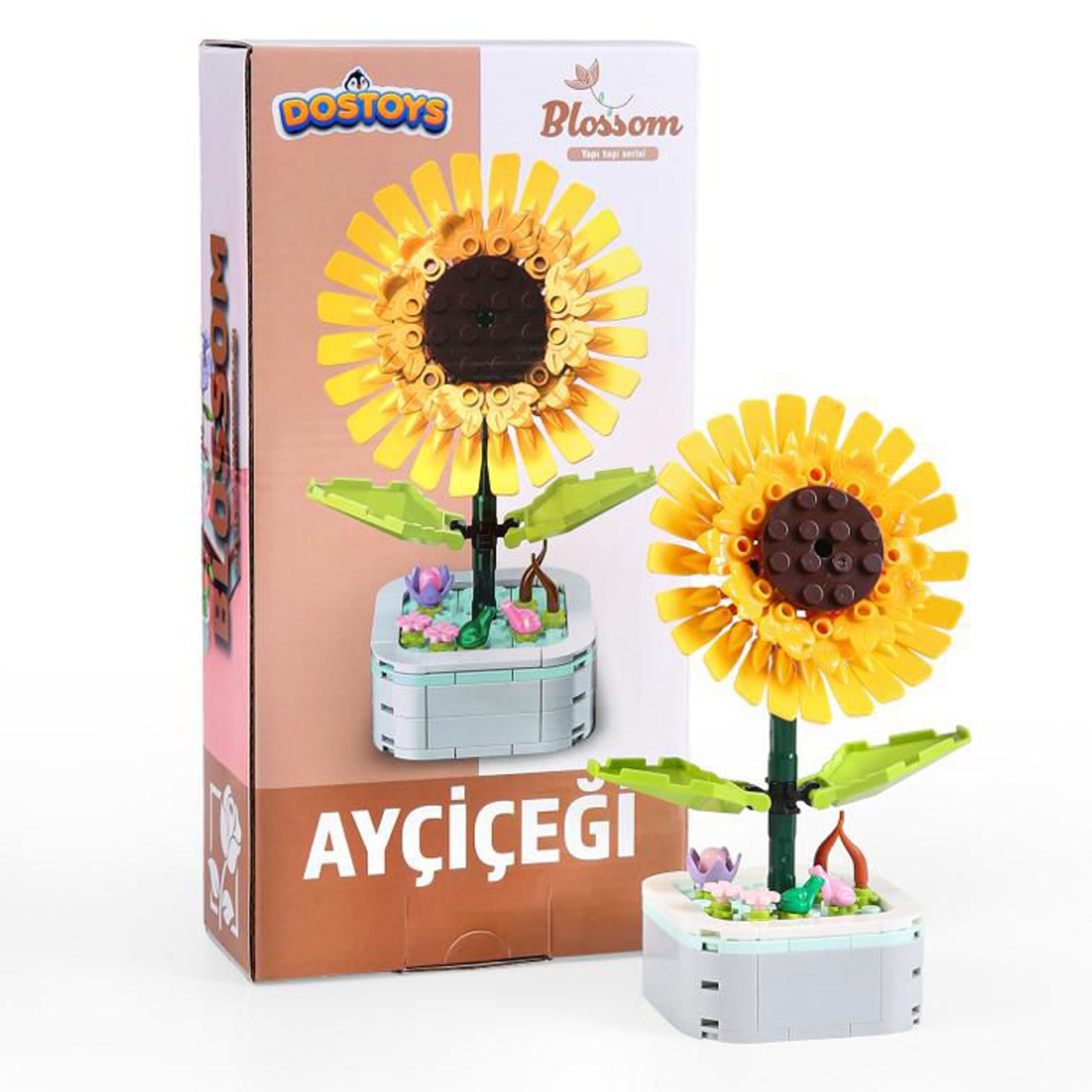Lego Çiçek Kiti, Ayçiçeği Kendin Yap Lego Seti