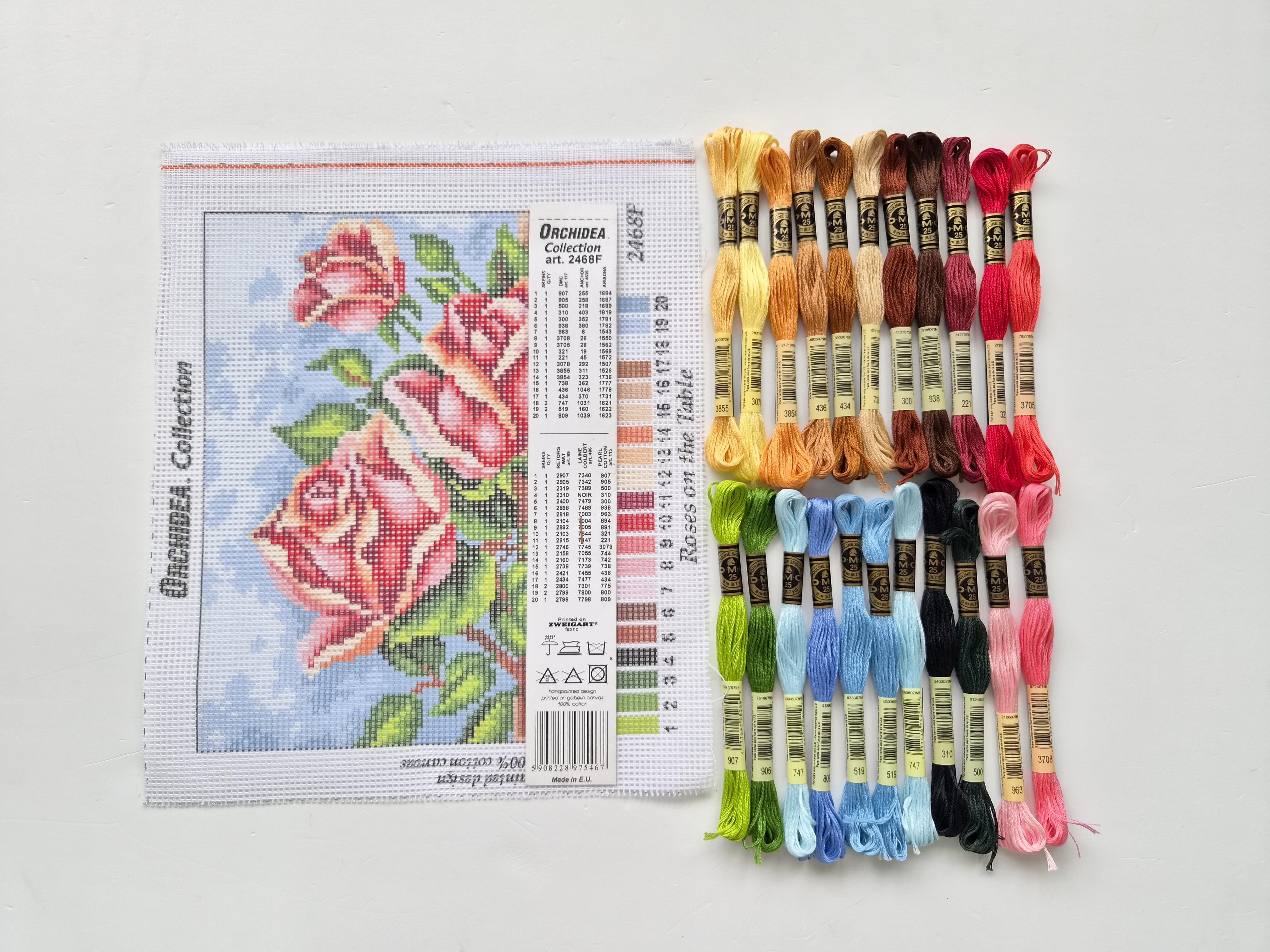 ORCHIDEA 18x24 Goblen - İplikli Set