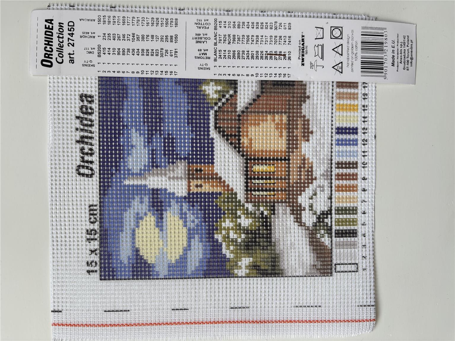 Orchidea Goblen 15x15