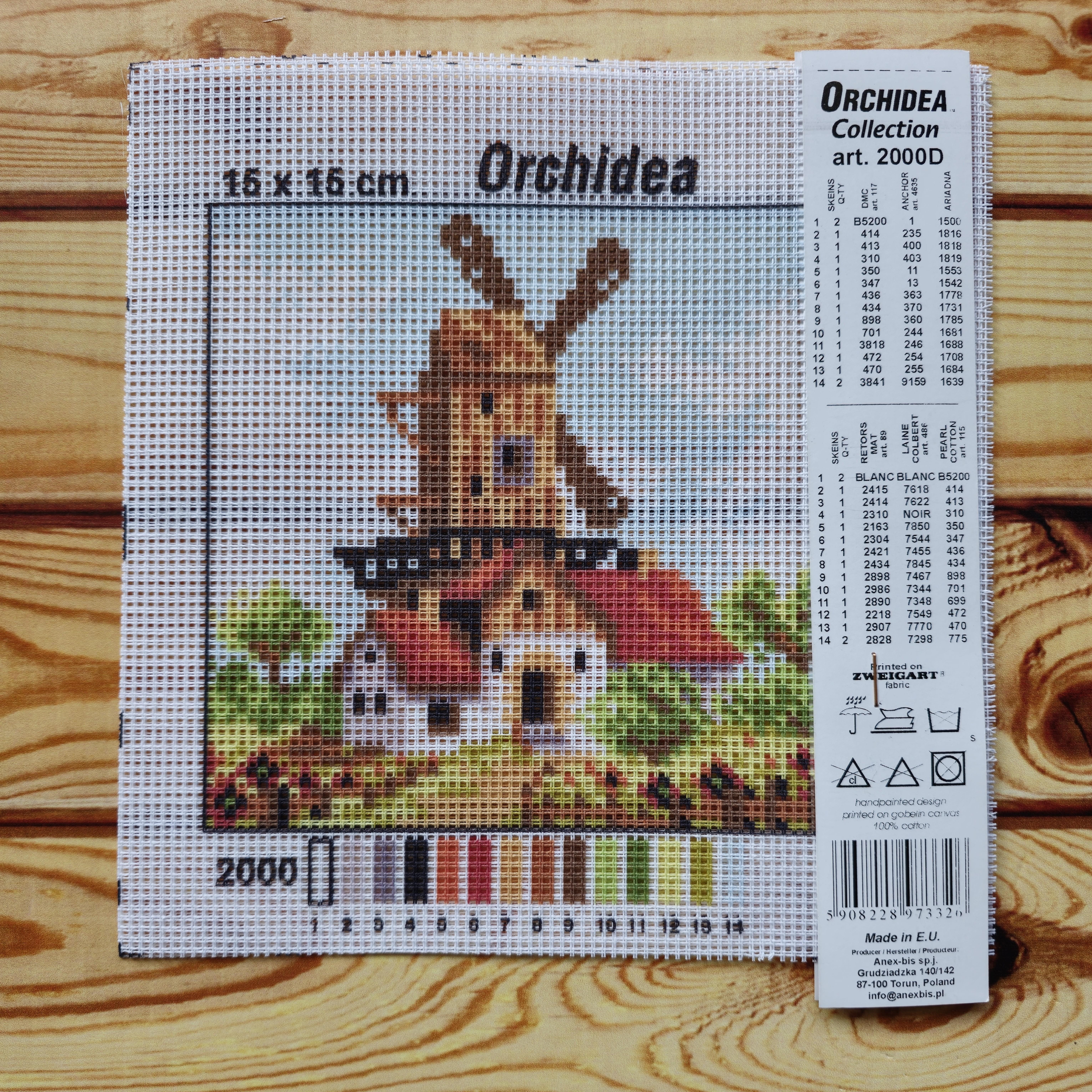 Orchidea Goblen 2000D15x15