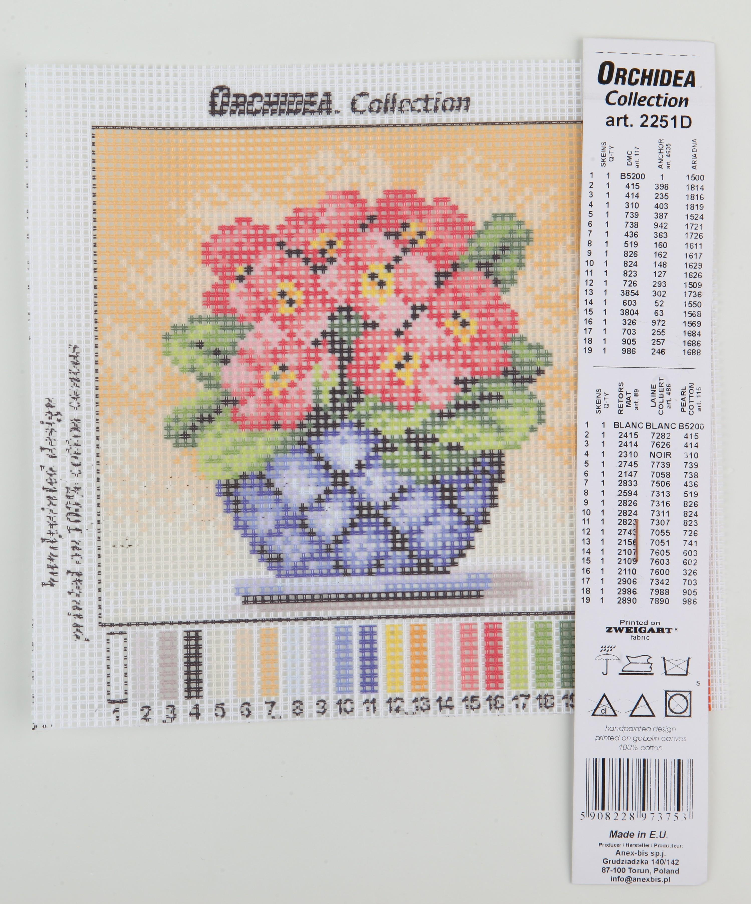 Orchidea Goblen 2251D 15x15