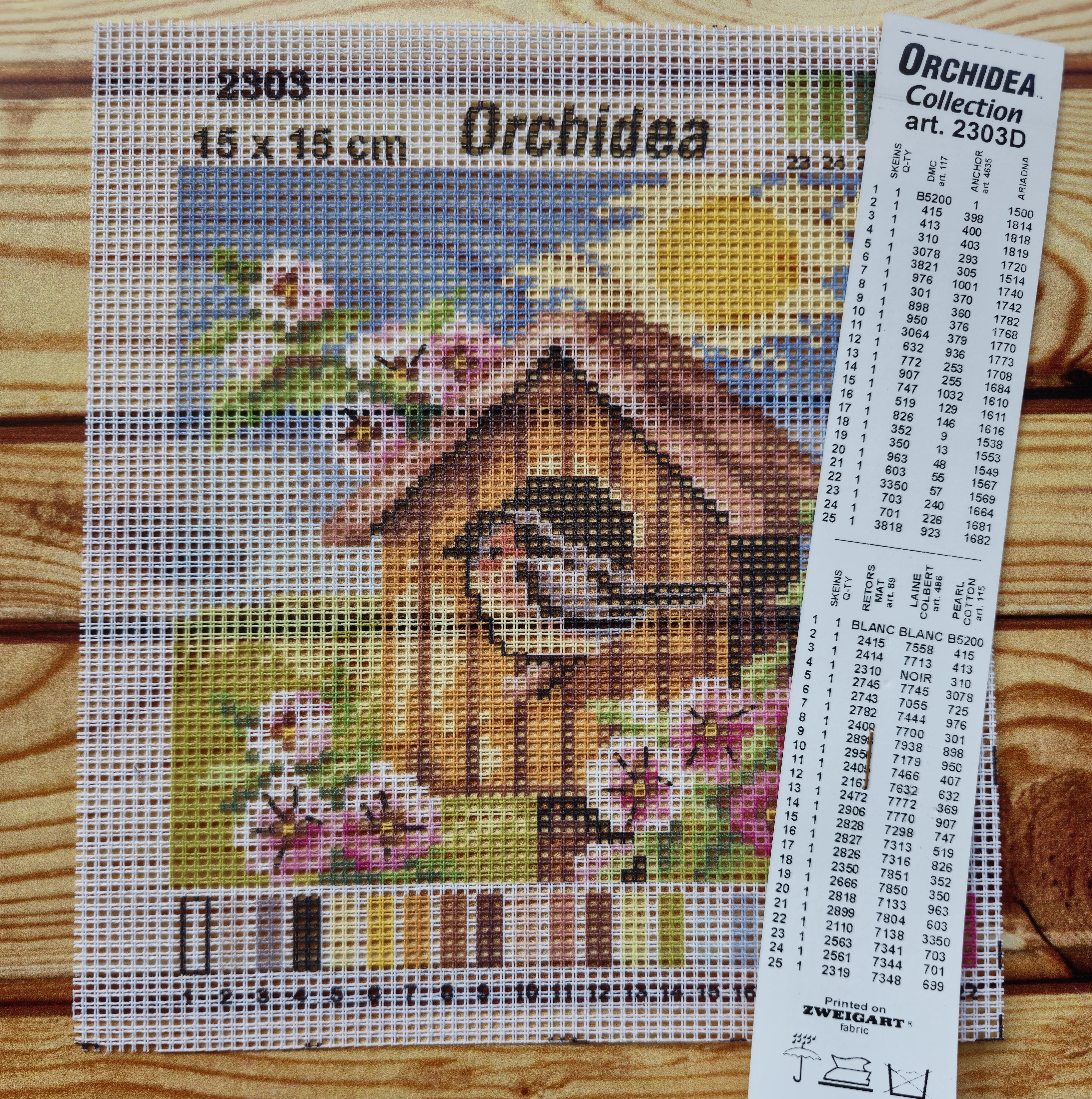 Orchidea Goblen 2303D 15x15