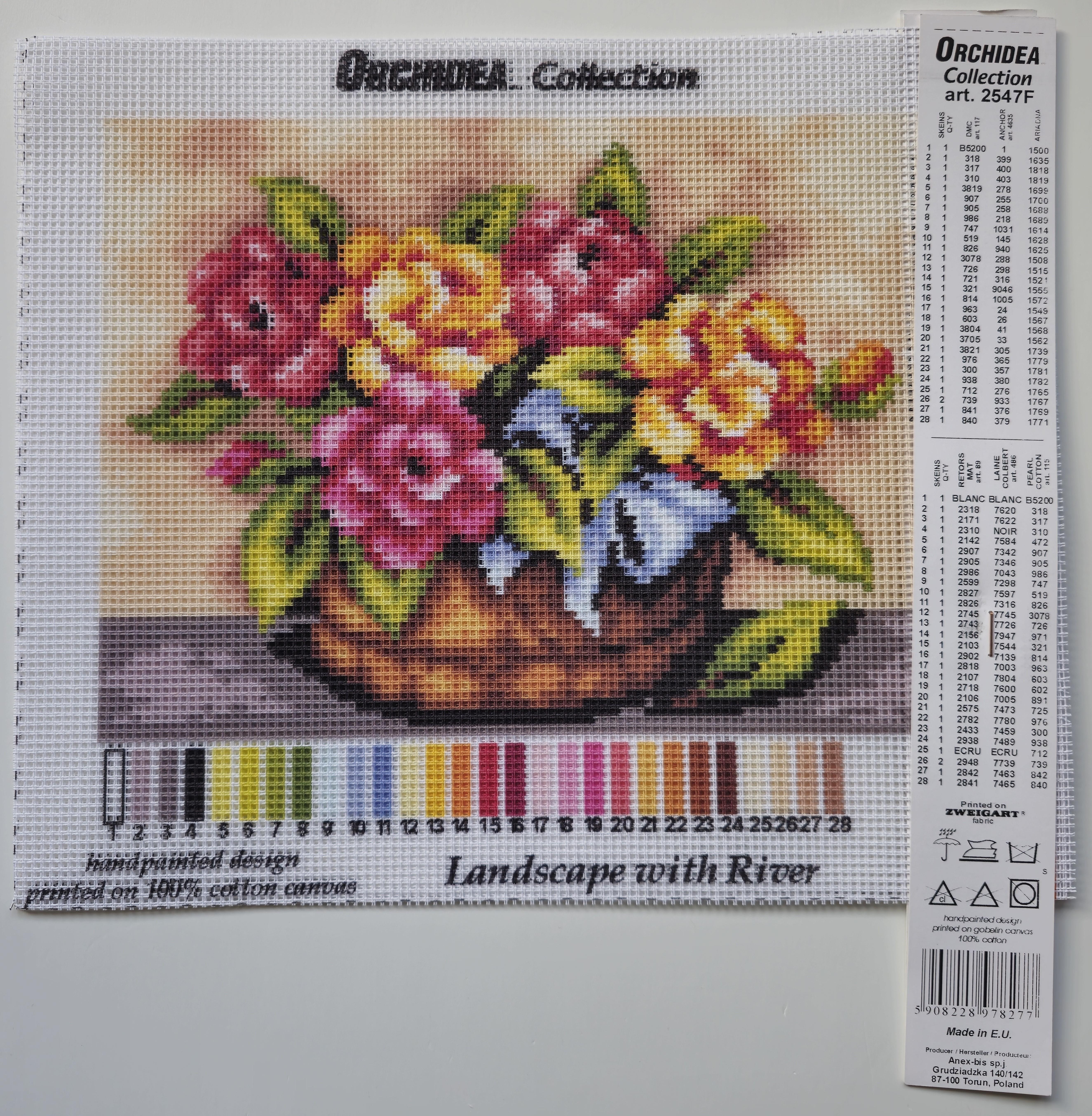 Orchidea Goblen 2547F 18x24