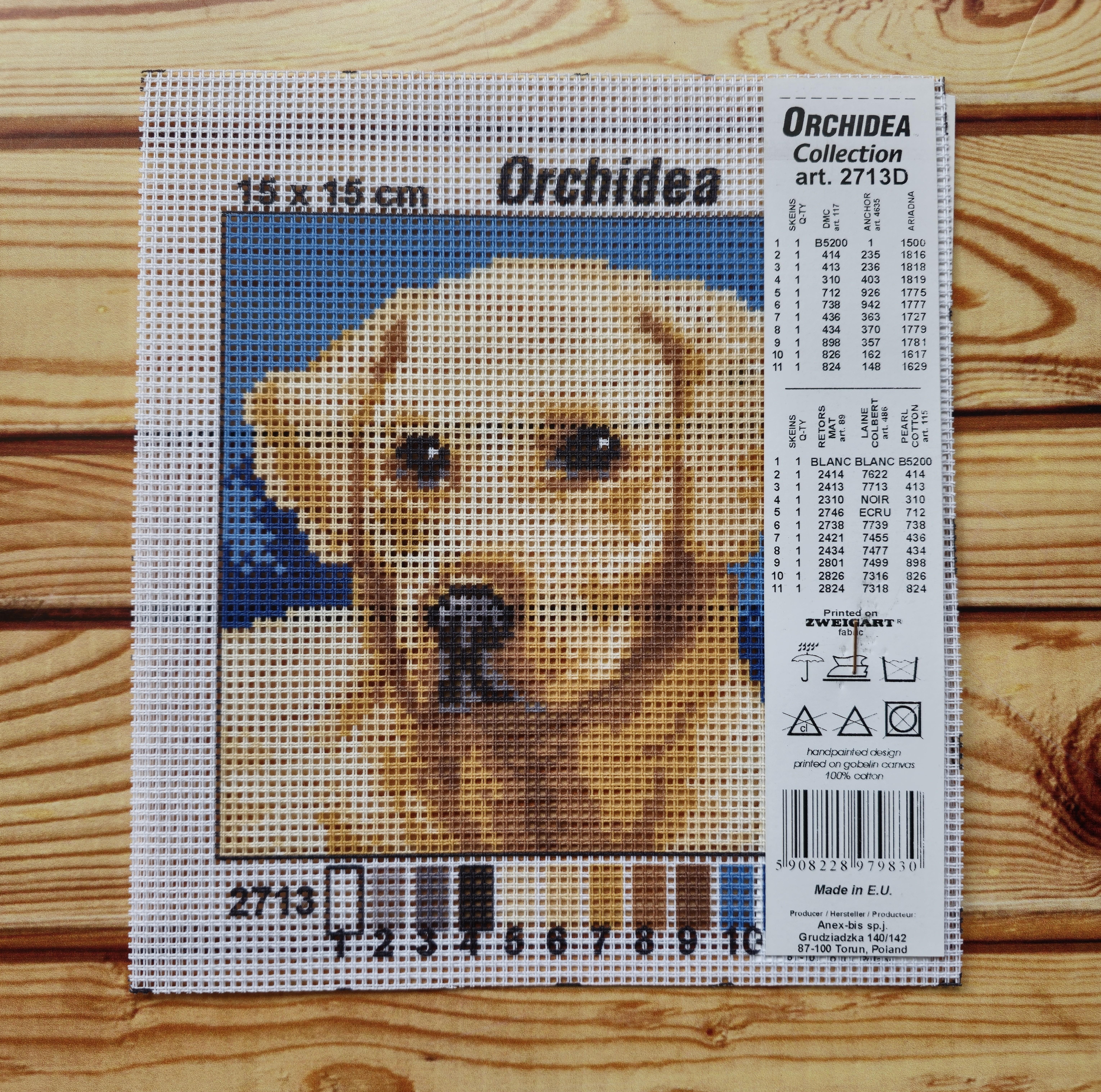 Orchidea Goblen 2713D 15x15