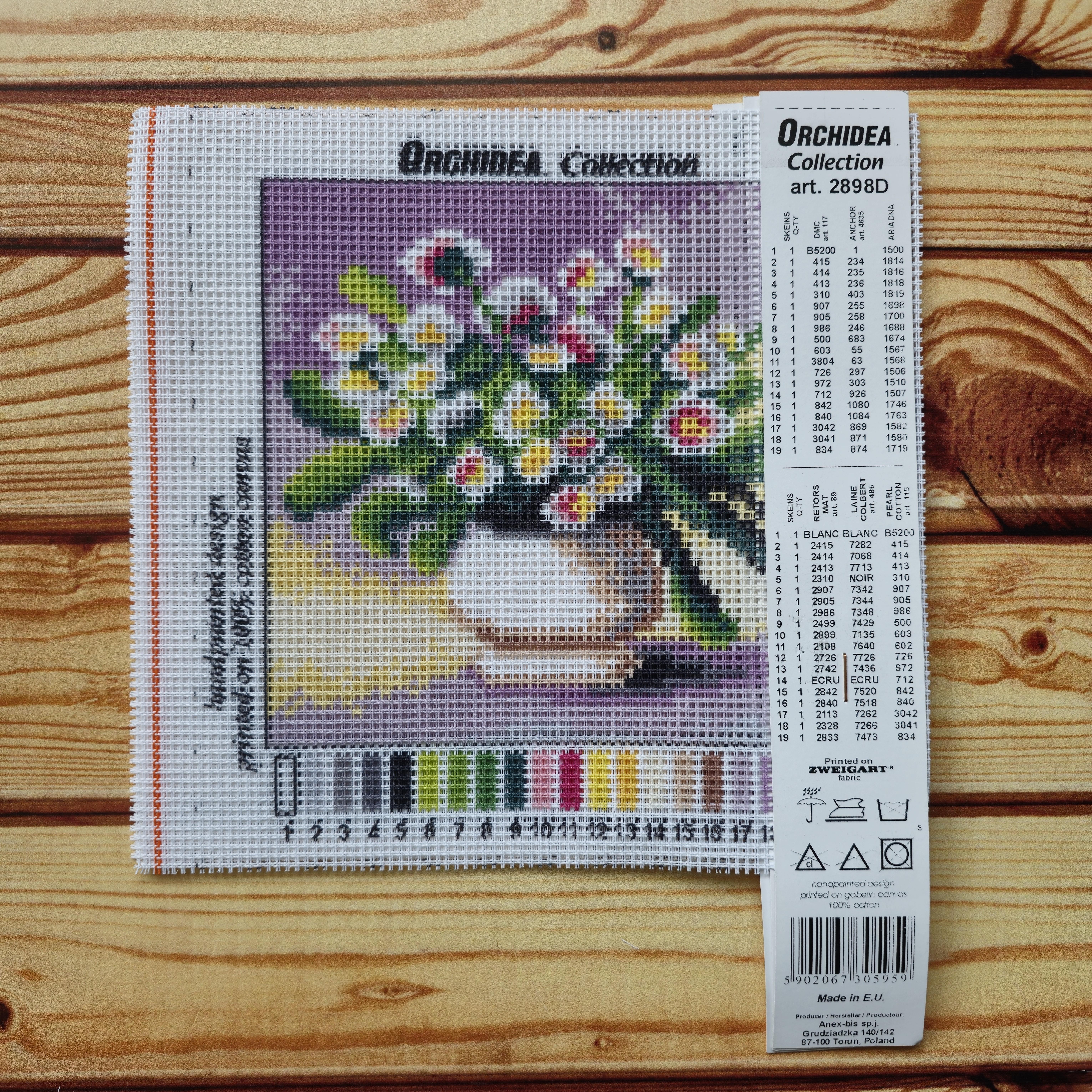 Orchidea Goblen 2898D 15x15