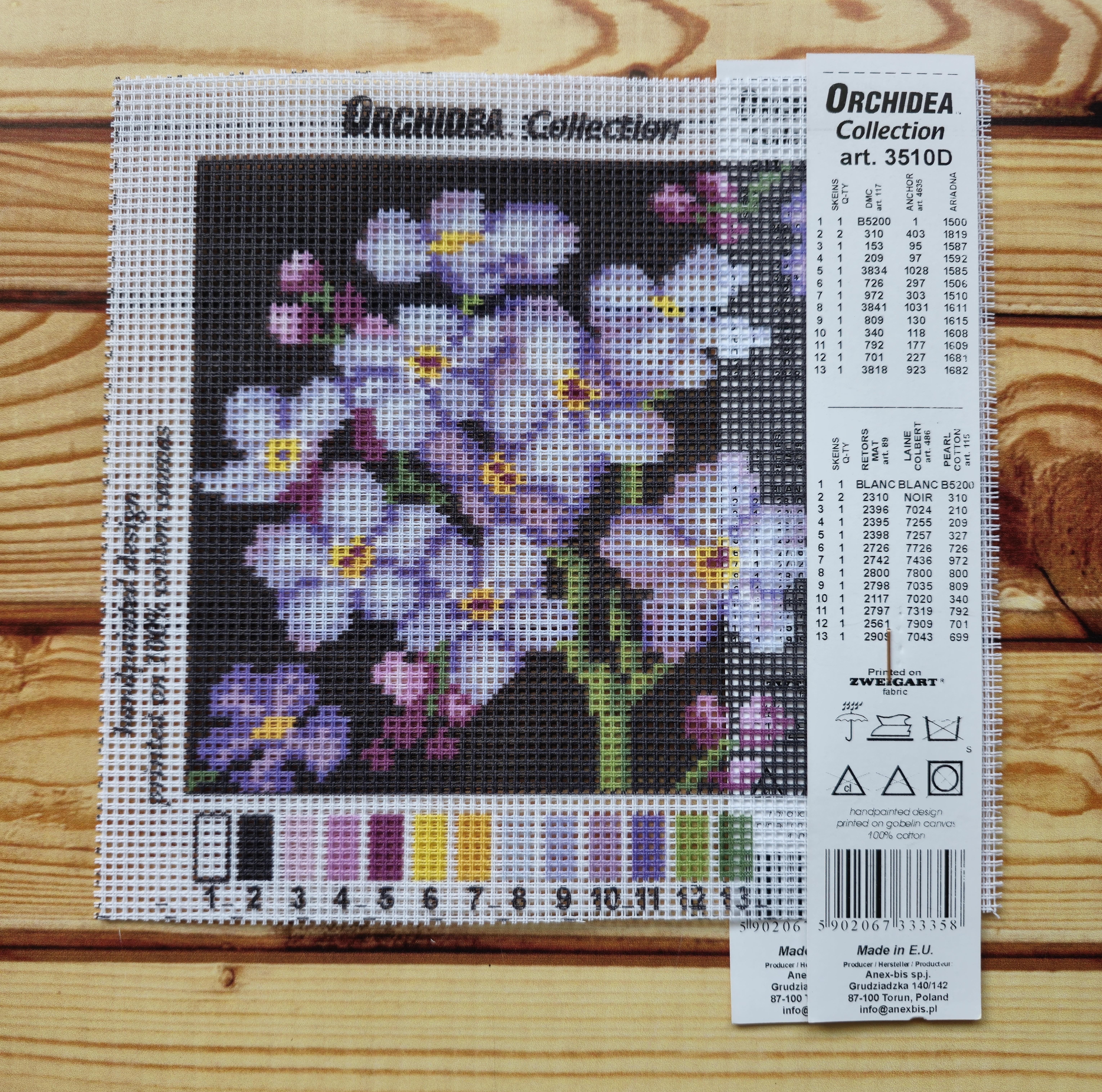 Orchidea Goblen 3510D 15x15