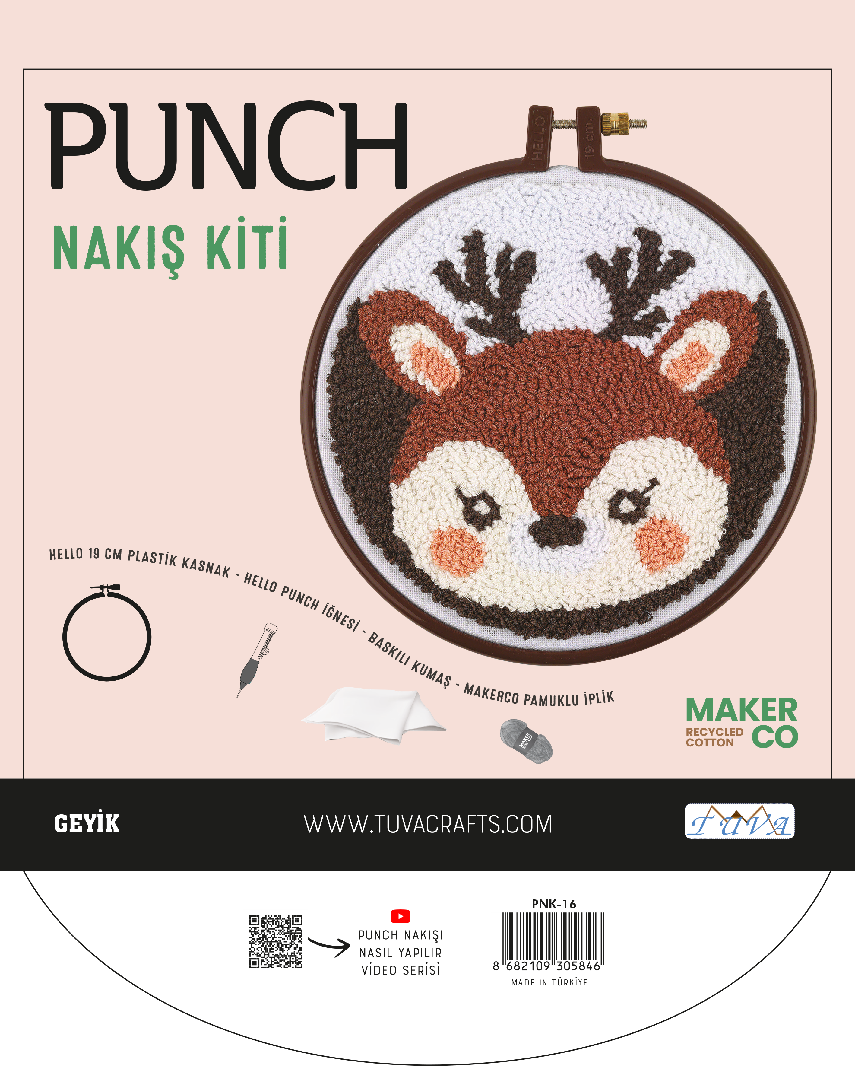 PUNCH NAKIŞ KİTİ-GEYİK