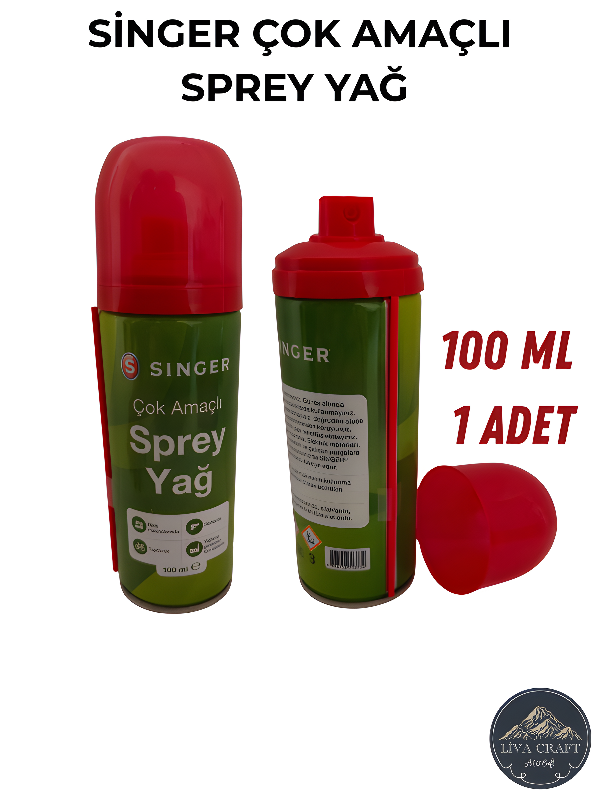 Singer Çok Amaçlı Sprey Yağ 100 ML