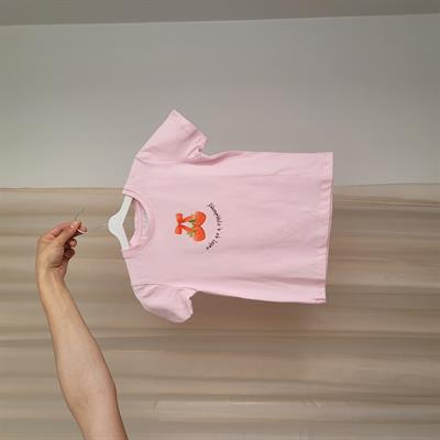 STRAWBERRY PEMBE TİŞÖRT