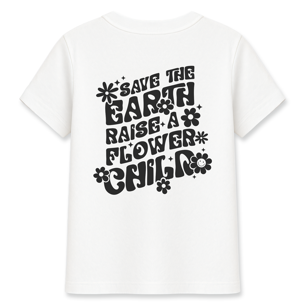 Save The Earth Kadın Basic Beyaz Tişört