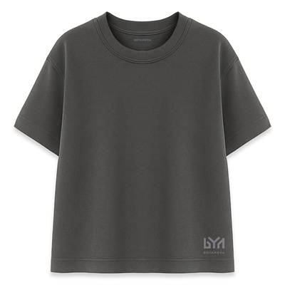 Oversize Füme Tişört