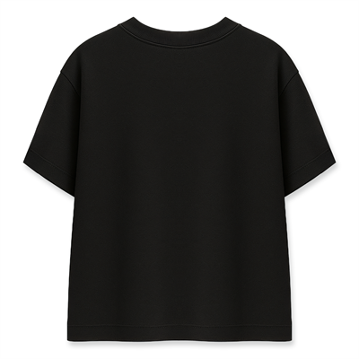 Oversize Siyah Tişört