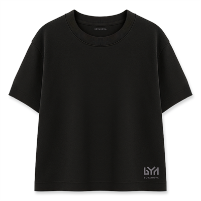 Oversize Siyah Tişört