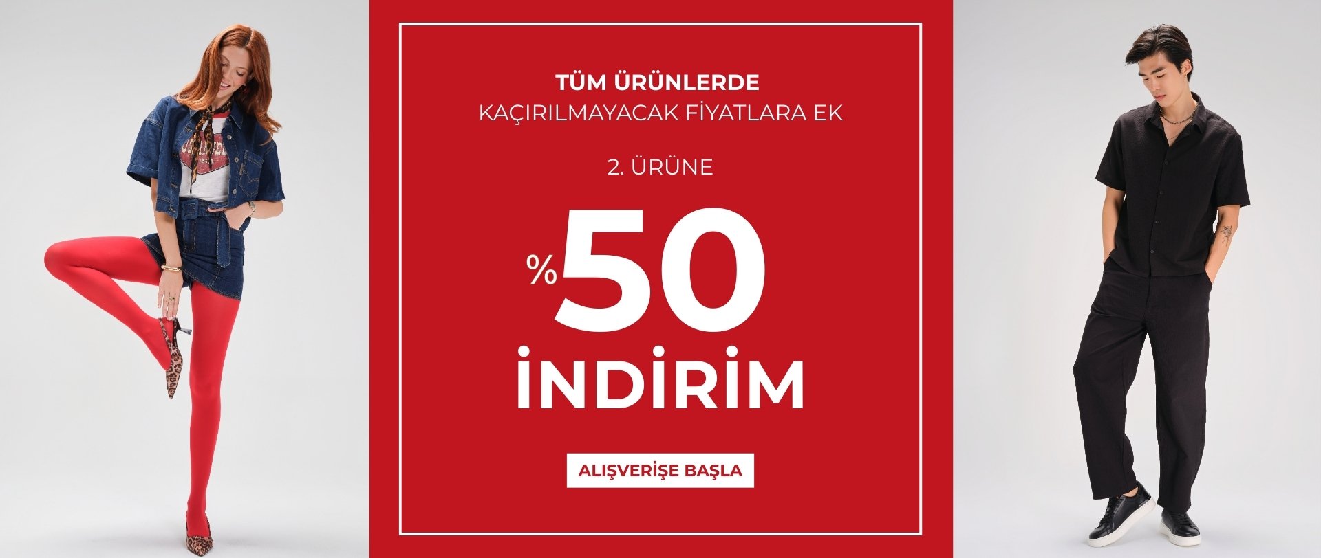 2. ÜRÜN %50 İNDİRİMLİ