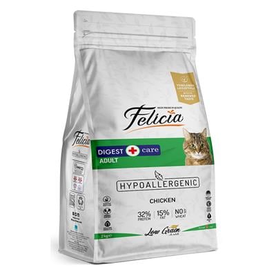 Felicia Az Tahıllı & Hipoalerjenik Tavuk Etli Yetişkin Kedi Maması 2 Kg
