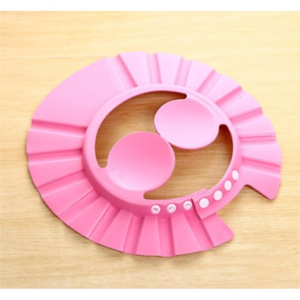 Bebek Banyo Şapkası Pembe-Mavi