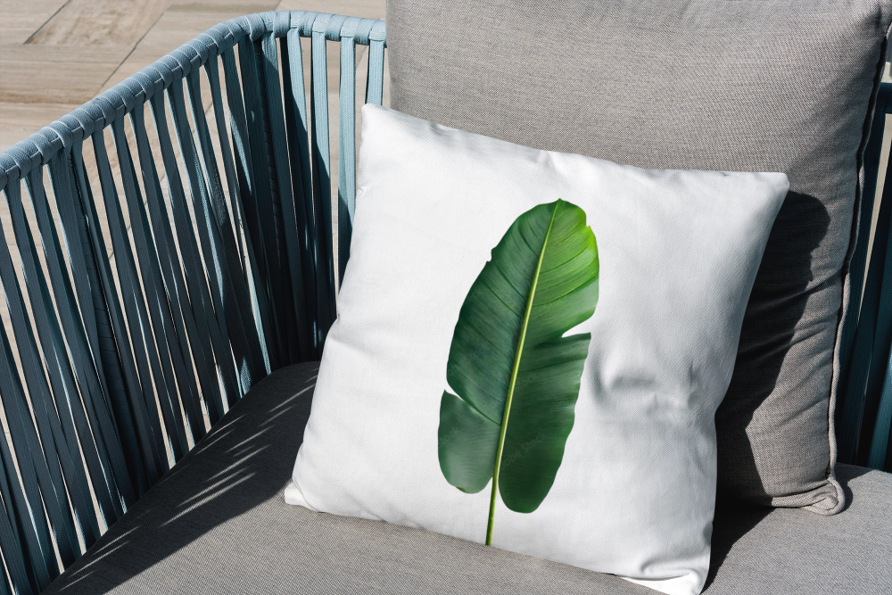 CBT Tek Yaprak Dekoratif Yastık Kılıfı, Kırlent