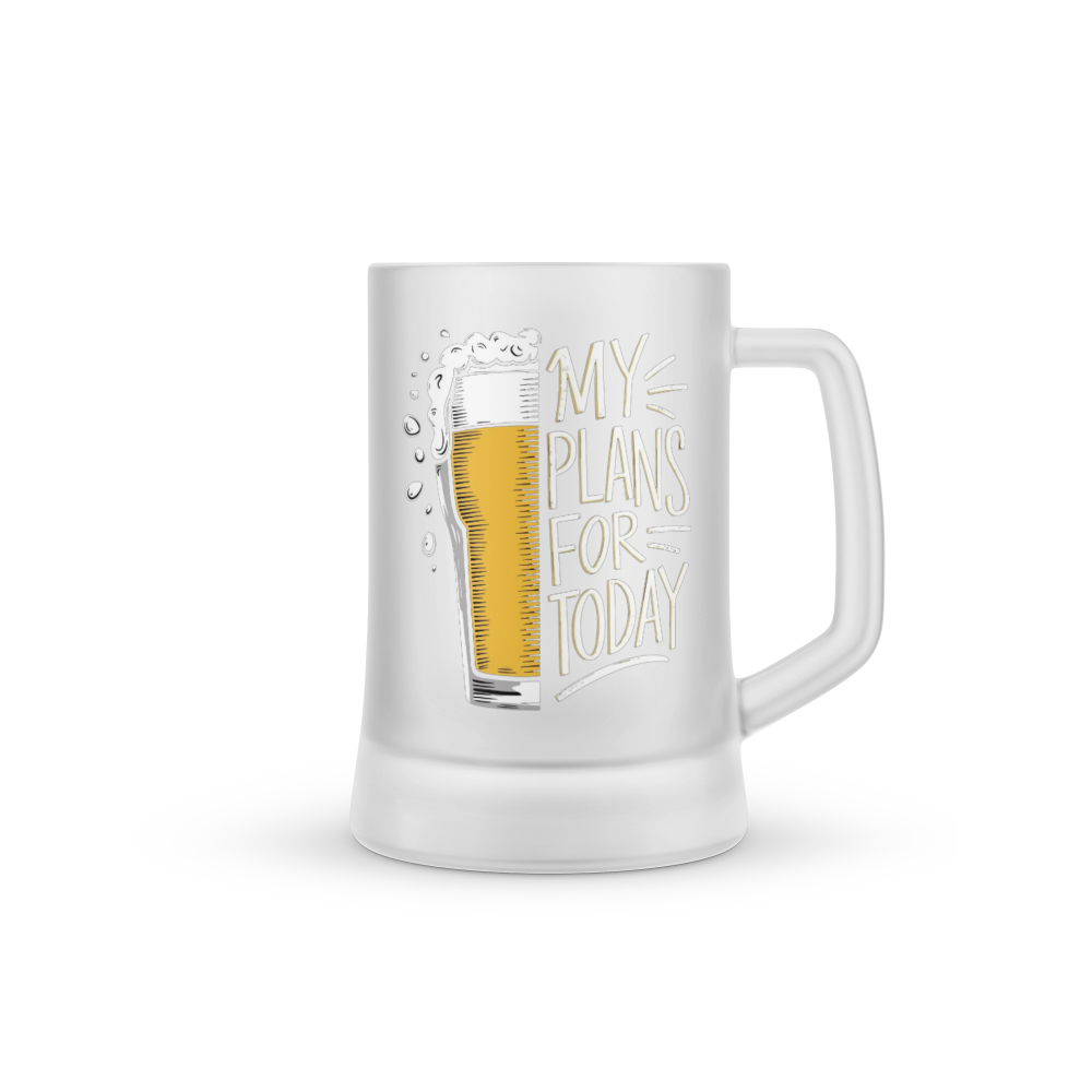 Craft My Plans For Today Bira Bardağı