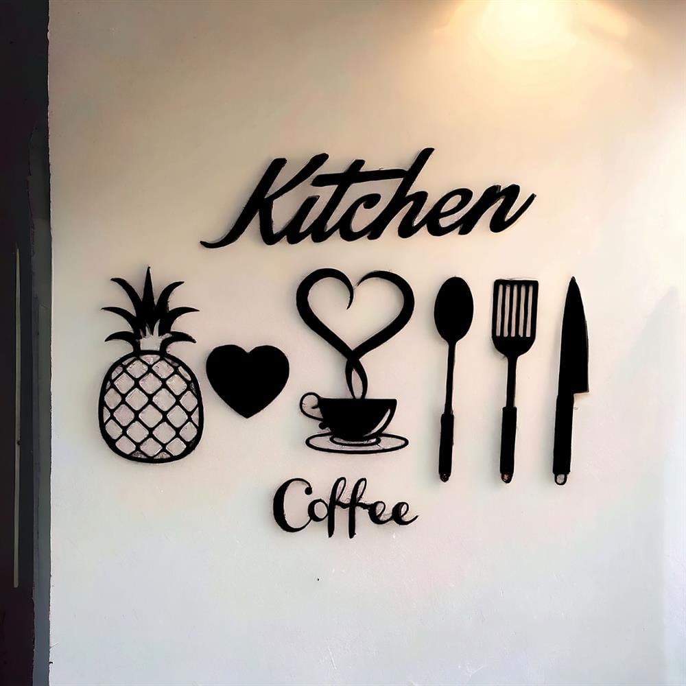 Mutfak Duvar Dekoru 8 Parça