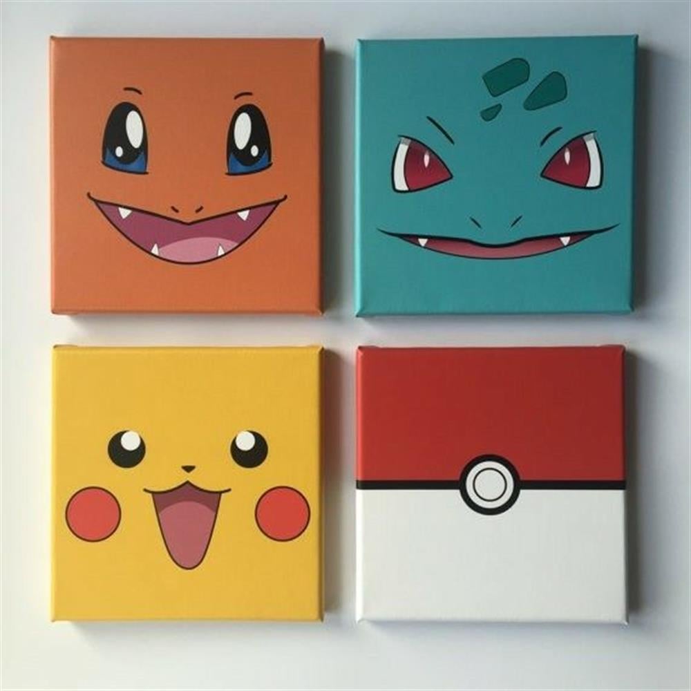 Pikachu Magnet Seti 4'Lü