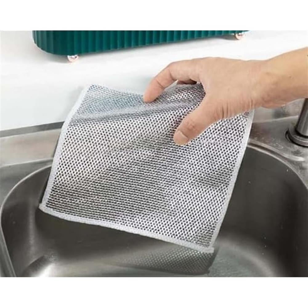 Tencere Tava Alüminyum Temizlik Bezi