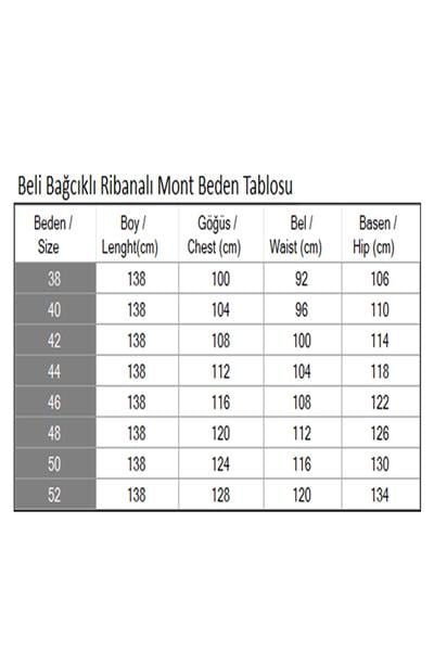Beli Bağcıklı Ribanalı Mont Mavi 19215