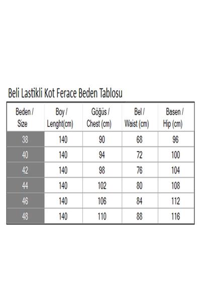 Beli Lastikli Kot Ferace Koyu Mavi MSW19228-2