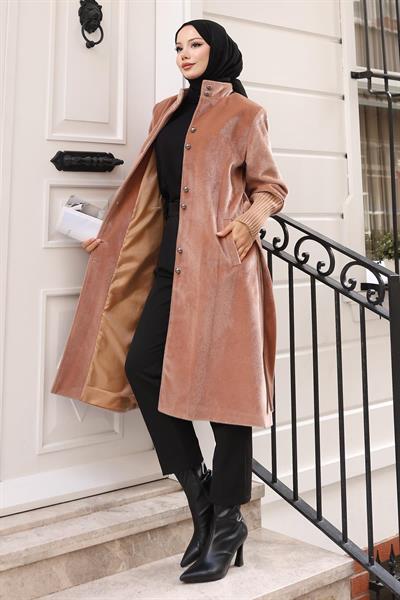 Broş Detaylı Kaban Taba 19279