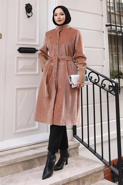 Broş Detaylı Kaban Taba 19279