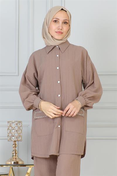 Cebi Taş Detaylı Takım Vizon 19210