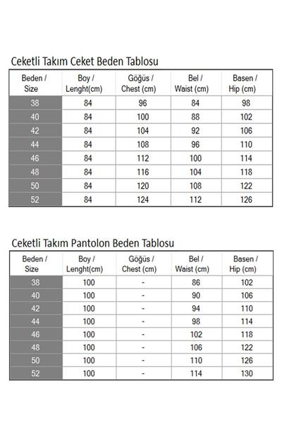 Ceketli Takım Siyah 19005