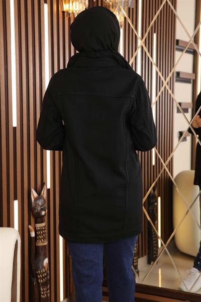 Cepli Kot Ceket Siyah 6034