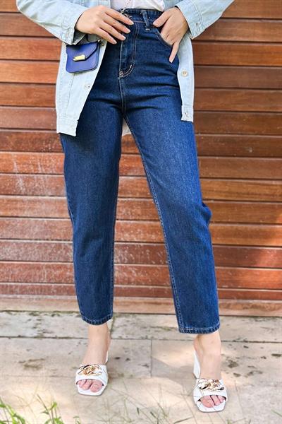 Dar Paça Kot Pantolon Koyu Kot 6035