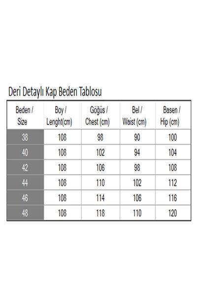 Deri Detaylı Kap Bej 19213