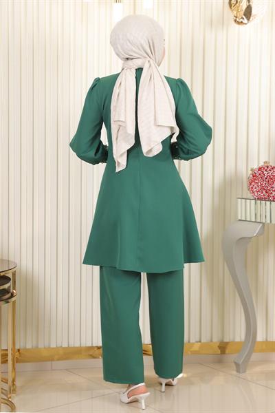 İncili İkili Takım Zümrüt 17801