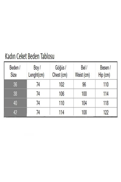 Kadın Ceket Beyaz 6146
