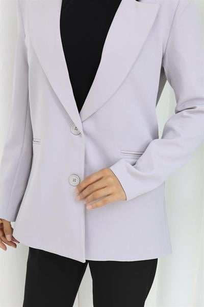 Kadın Ceket Gri 6146