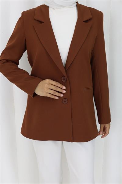 Kadın Ceket Kahverengi 6146