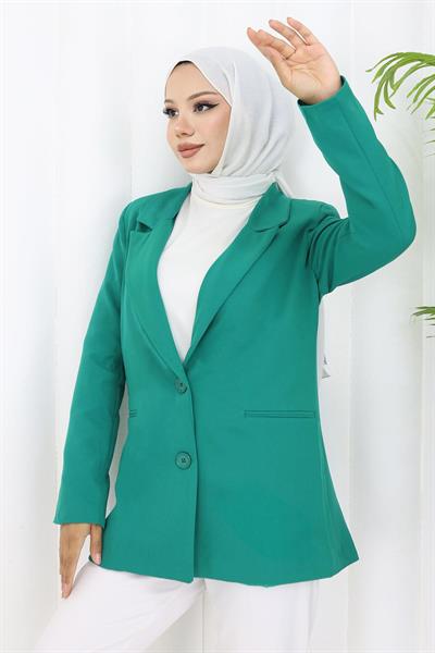 Kadın Ceket Zümrüt 6146