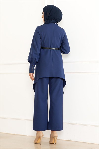 Kemer Detaylı Takım İndigo 19001