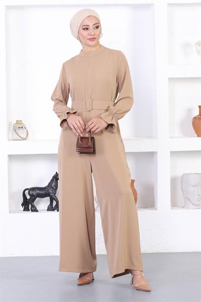 Kemerli Tulum Elbise Vizon MSW12244