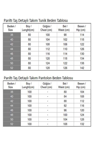 Parıltı Taş Detaylı Takım Gri 19264