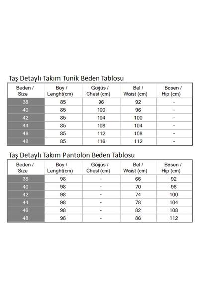 Taş Detaylı Takım Yeşil MSW19195-4