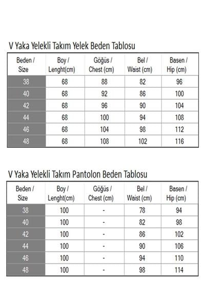 V Yaka Yelekli Takım Gri 19254