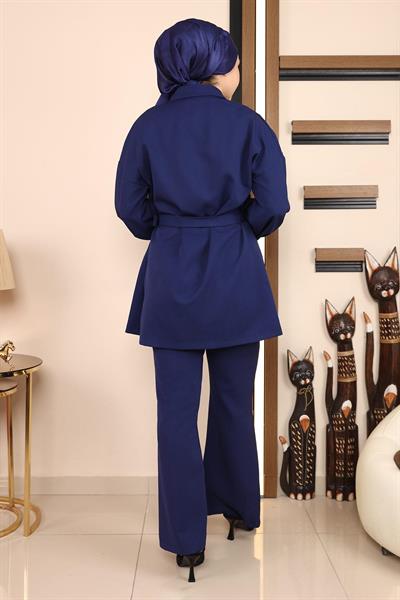 Yırtmaçlı Takım İndigo MSW19129-2